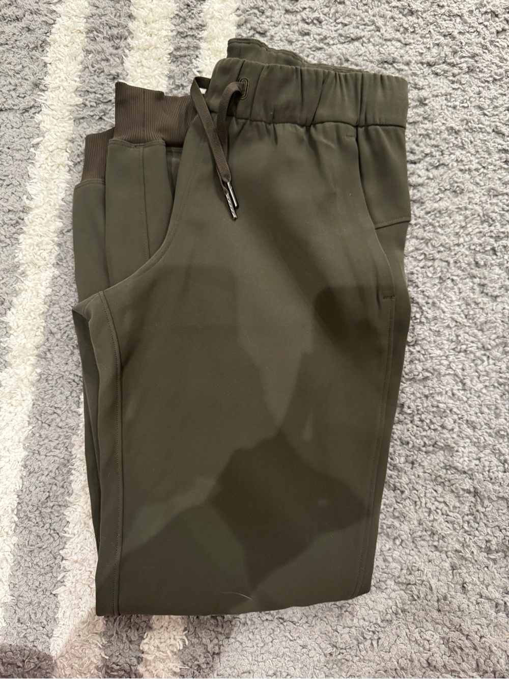 Lululemon Army Green Joggers